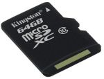 Megjelent a 64GB kapacitású Kingston microSDXC kártya!