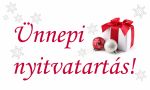 Ünnepi nyitvatartás