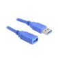 KÁBEL USB Delock 82538 USB3.0-A apa/anya hosszabbító kábel - 1m