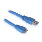 KAB Delock 82531 USB3.0 A – micro USB3.0 átalakító kábel - 1m