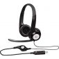 HEADSET LOGITECH Fejhallgató H390 USB, Mikrofon