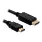 Delock Displayport <->  HDMI M/M video jelkábel 2m