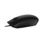 DELL Vezetékes egér, MS116 Optical Mouse - Black