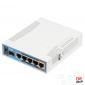 MikroTik hAP ac RB962UiGS-5HacT2HnT L4 128MB 5x GbE LAN 1x GbE SFP Dual-band Vezeték nélküli Router